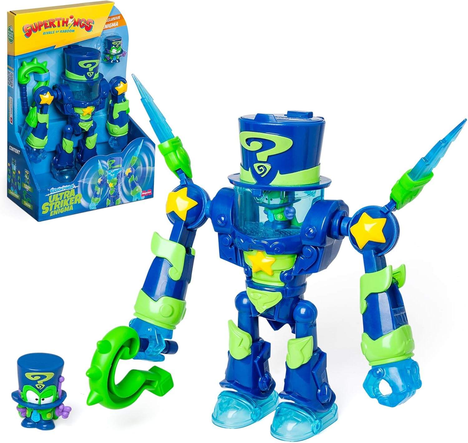 Superzings Kazoom Power Robot Utra Striker Enigma