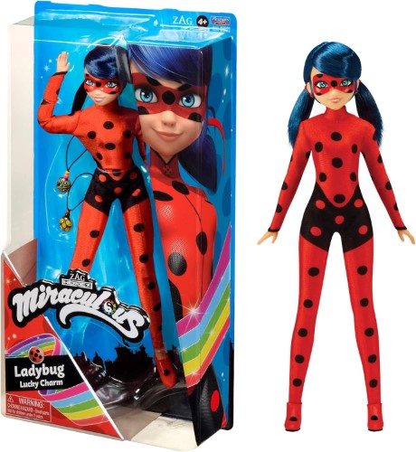 Prodigiosa Ladybug muñeca Lucky Charm