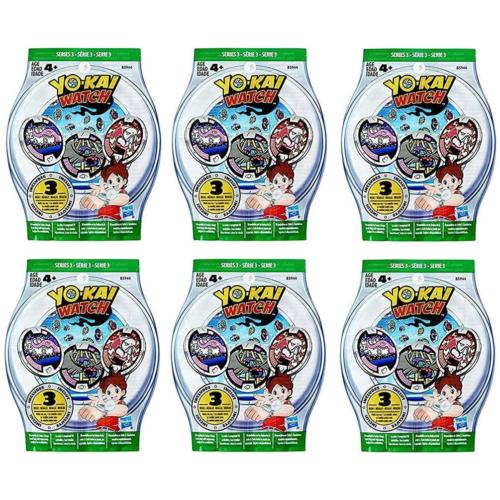 Yo-kai Watch serie 3 pack de 6