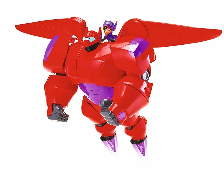Big Hero 6 flame-blast flying Baymax