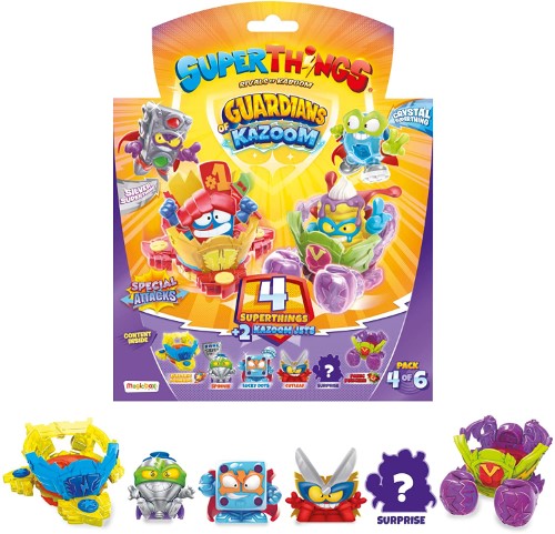 Superzings Guardians Kazoom Pack 6 figuras #4