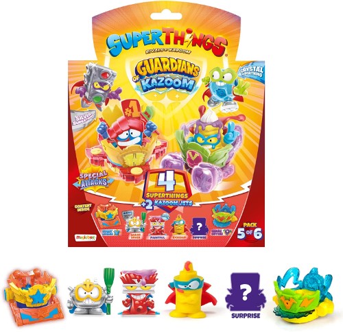 Superzings Guardians Kazoom Pack 6 figuras #5