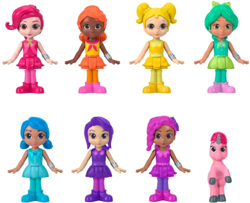 Figuras Las Guardias del Arcoíris de Netflix