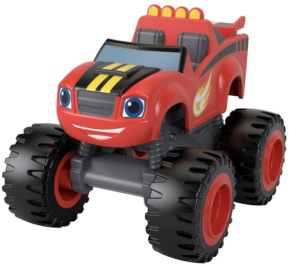 Blaze Monster Machines drag race