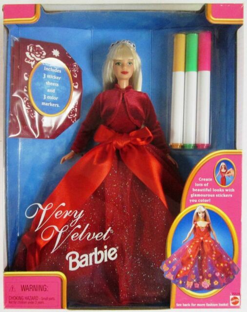 Very Velvet Barbie 1998