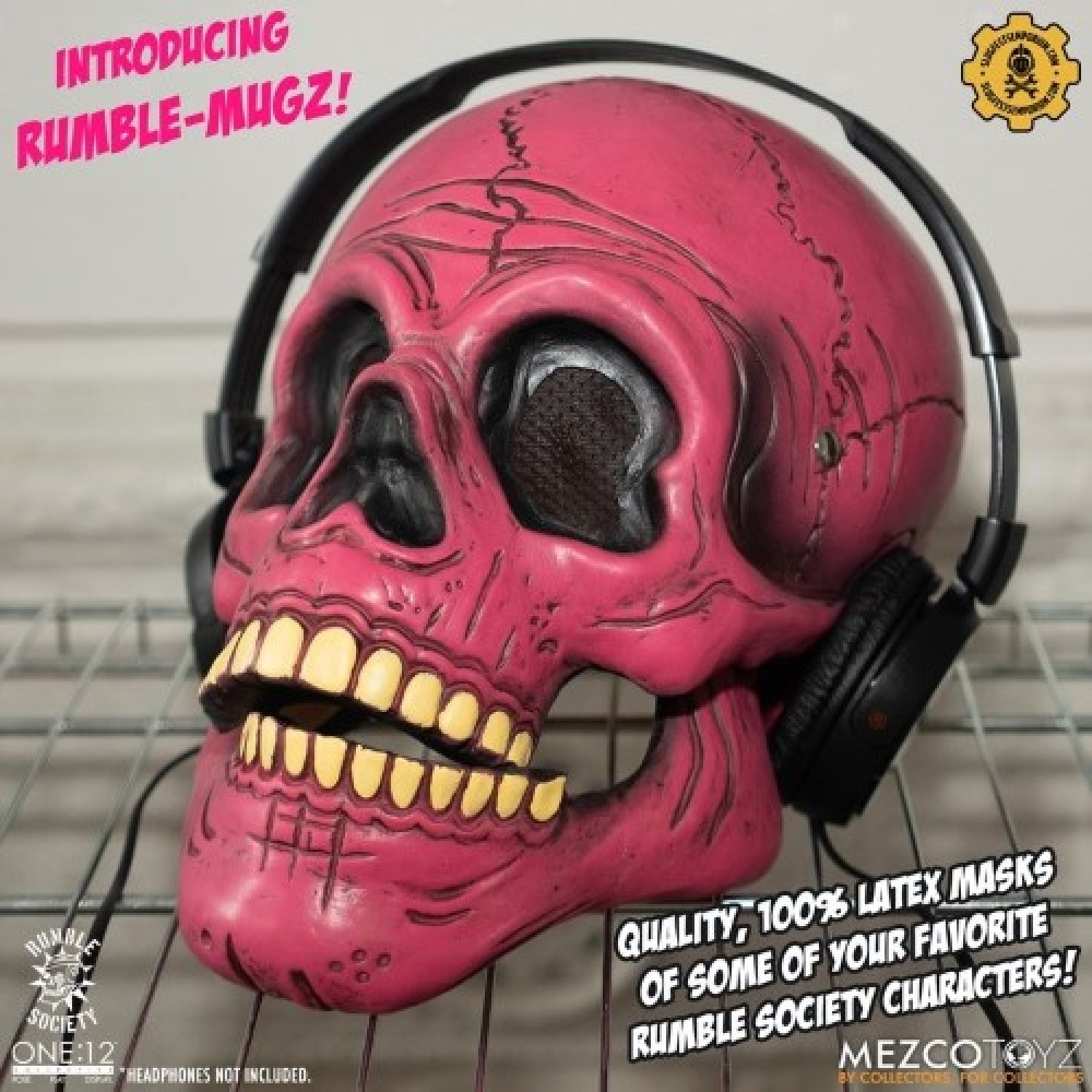Rumble Society Máscara de calavera Mezco