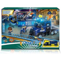 Pinypon Action Super Camión de Policía