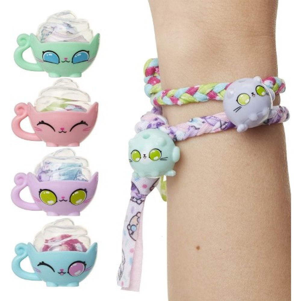 Kitten Catfé pulsera de cuentas de gatitos