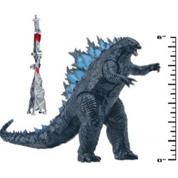 Figura de Godzilla con Torre telecomunicaciones Figura de Godzilla con Torre telecomunicaciones