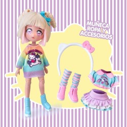 Muñeca manga 4SF Hello Kitty Fashion Unicorns