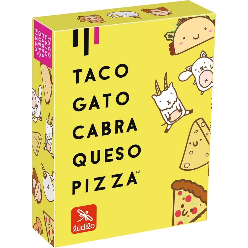 Juego Taco Gato Cabra Queso Pizza Ludilo