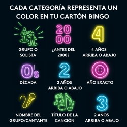HITSTER Music Bingo juego musical