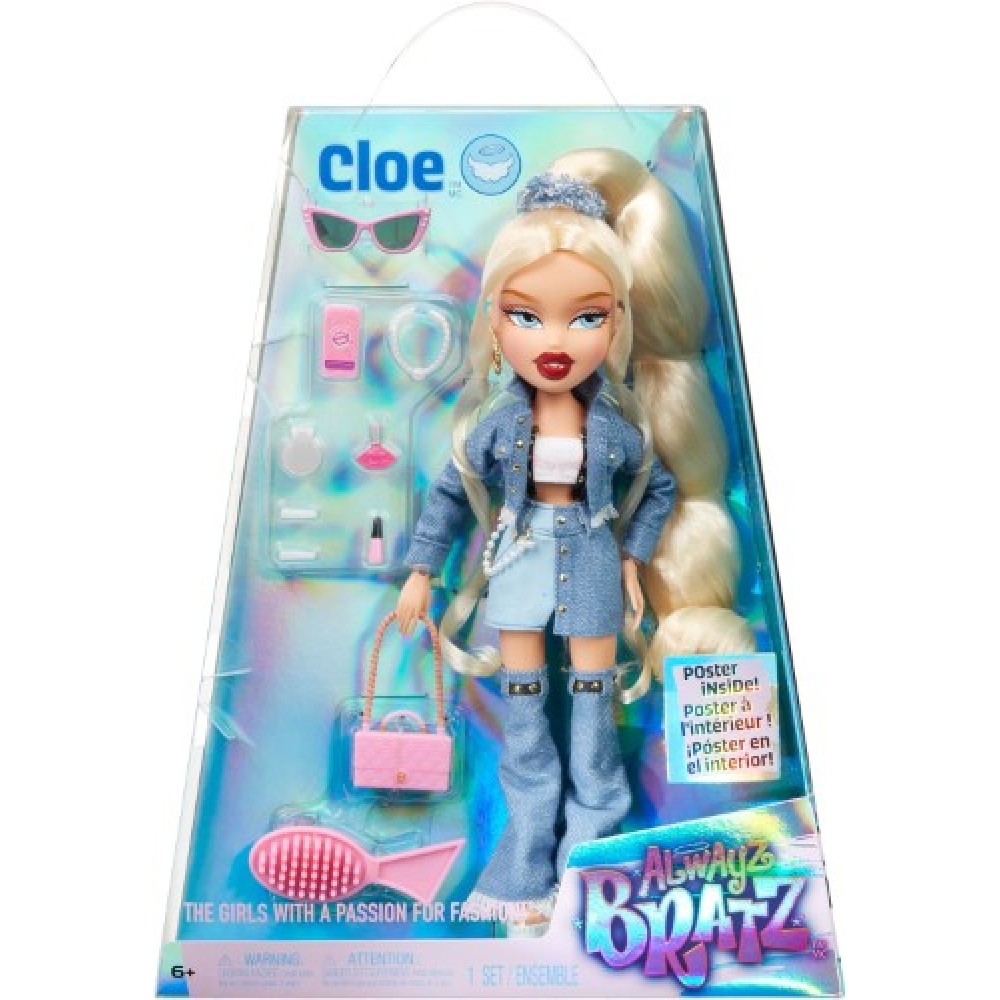 Bratz muñeca Cloe colección ALWAYS BRATZ 505204