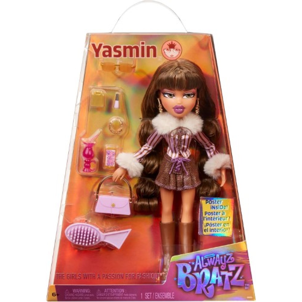 Bratz muñeca Yasmin colección ALWAYS BRATZ 505211