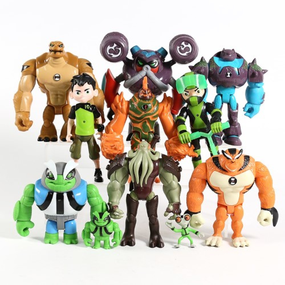 Ben 10 set 11 figuras de acción PVC Ben 10 set 11 figuras de acción PVC