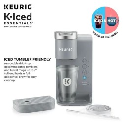 Keurig K-Iced Cafetera para preparar café helado y caliente Keurig K-Iced Cafetera para preparar café helado y caliente