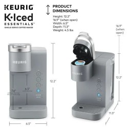 Keurig K-Iced Cafetera para preparar café helado y caliente Keurig K-Iced Cafetera para preparar café helado y caliente