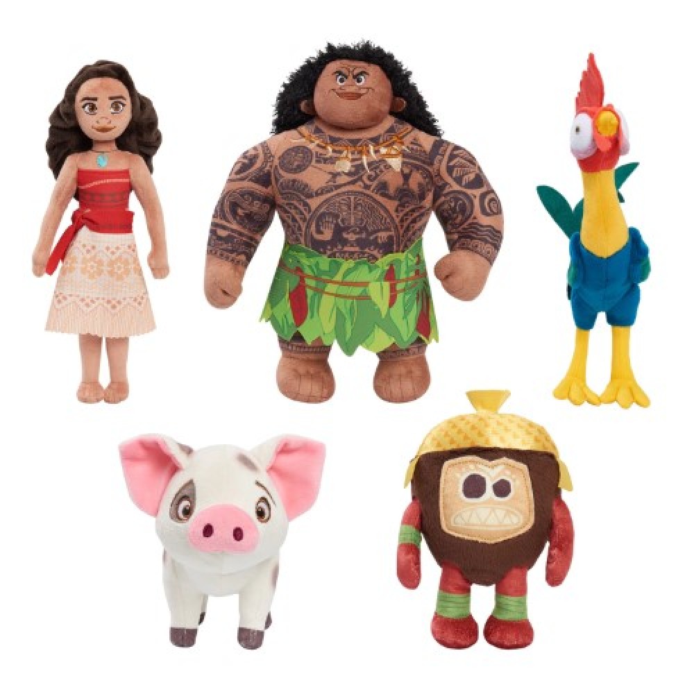Moana Set peluches de los personajes