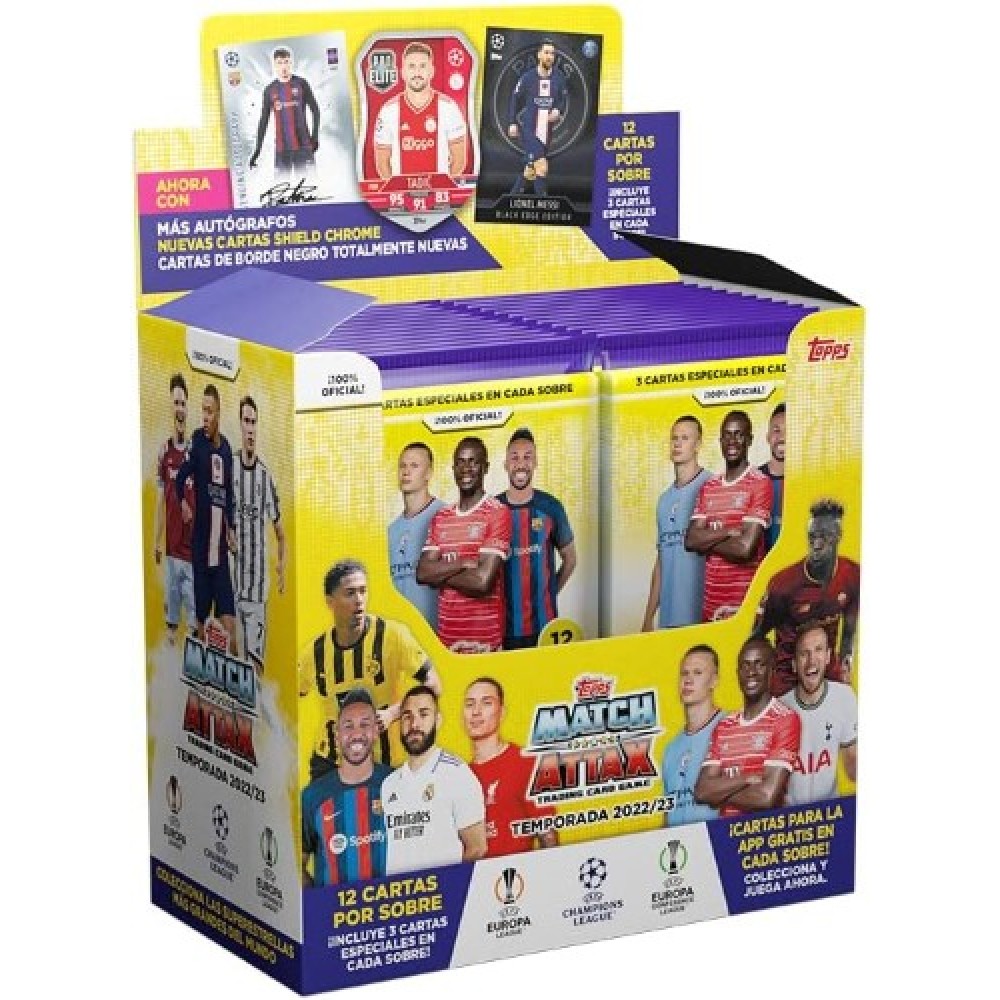 Topps Match Attax Temporada 22/23 Caja 288 Cartas