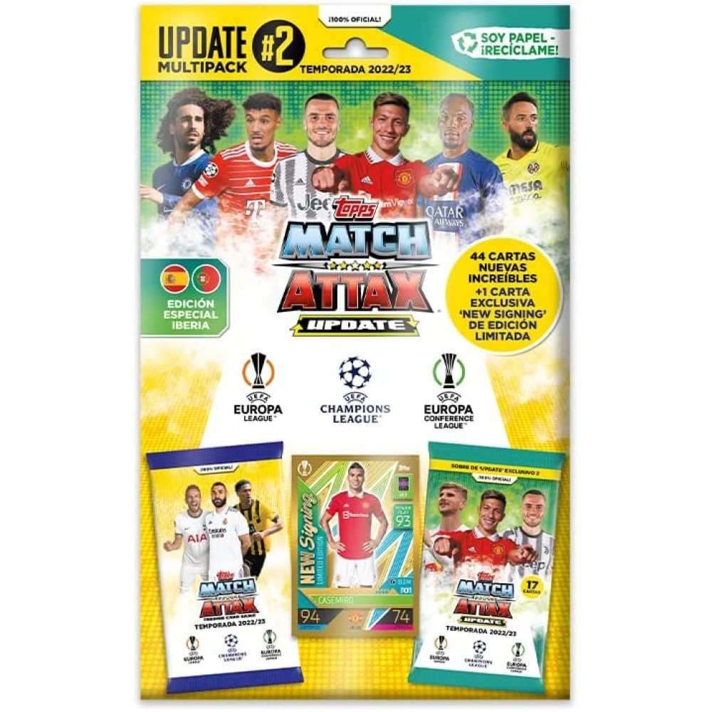 Topps Match Attax Update Multipack #2