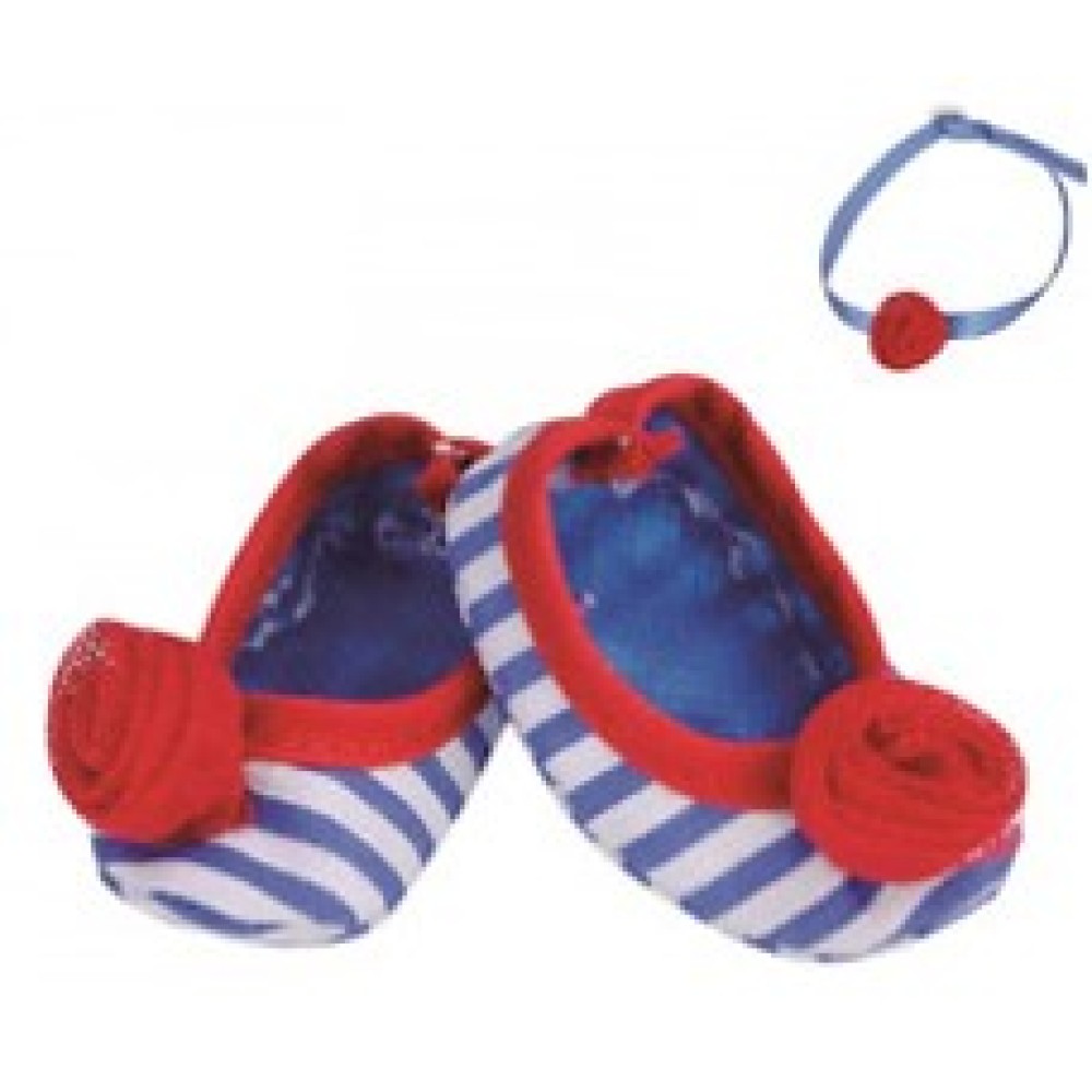 Nenuco ropa para muñecas zapatos y accesorio - azul