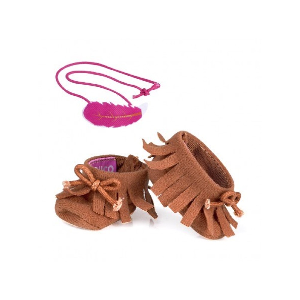 Nenuco ropa para muñecas zapatos y accesorio - Marrón