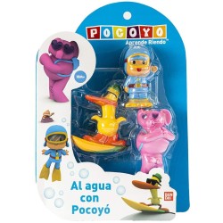 Pocoyó pack figuras al agua con Pocoyó
