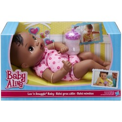 Baby Alive bebé mimitos - Afro