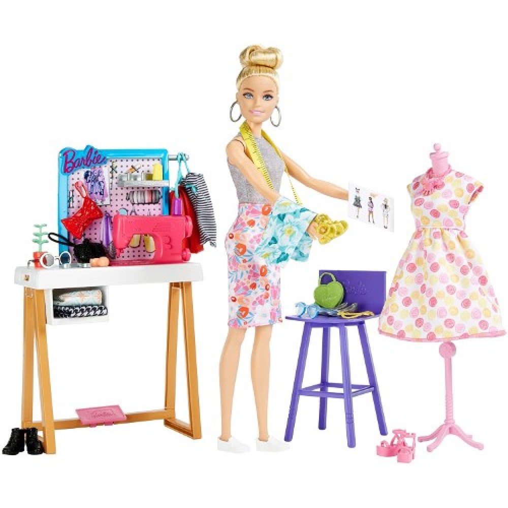 Barbie Set diseñadora de Modas HDY90 Barbie Set diseñadora de Modas HDY90
