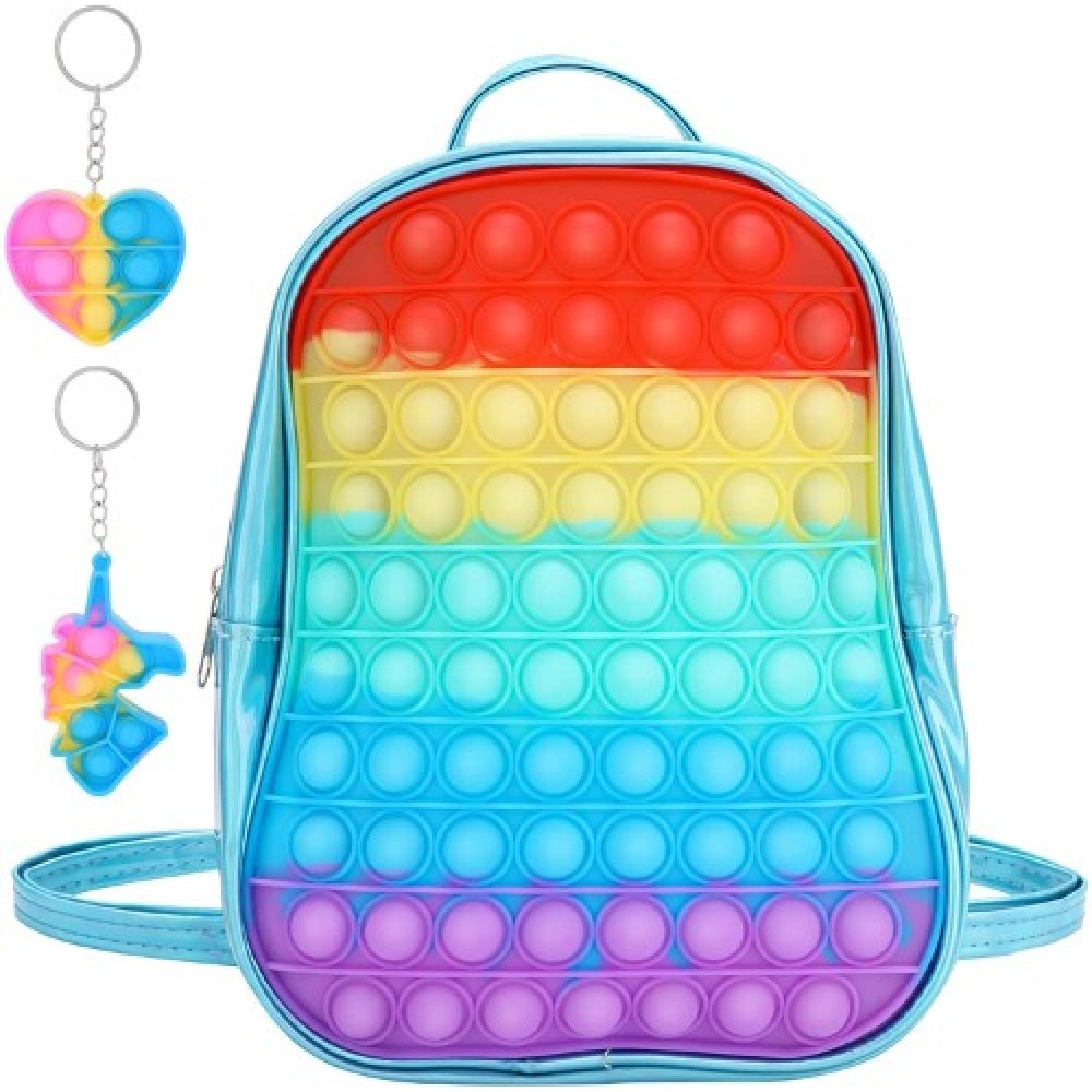 Bolso morral Fidget Toy Pop Up Burbujas Bolso morral Fidget Toy Pop Up Burbujas