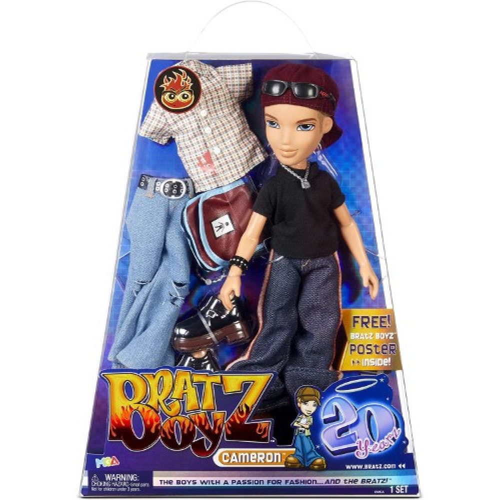 Bratz Boyz 20 years muñeco Cameron