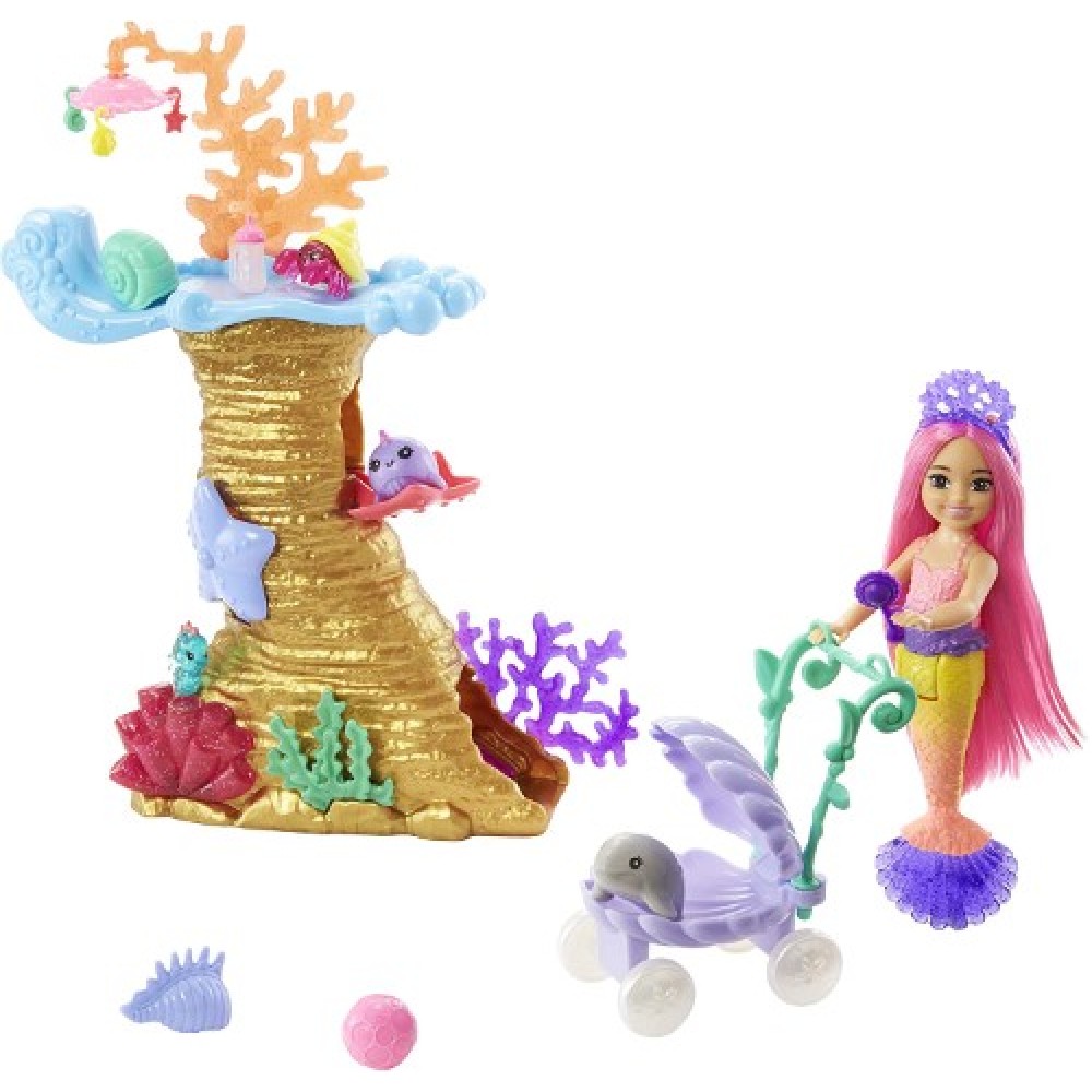 Barbie Mermaid Power Chelsea y su arrecife
