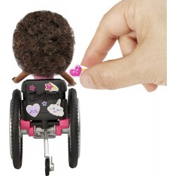 Barbie Chelsea en silla de ruedas - Morena