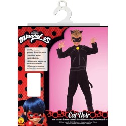Prodigiosa Ladybug disfraz infantil Cat Noir con accesorios