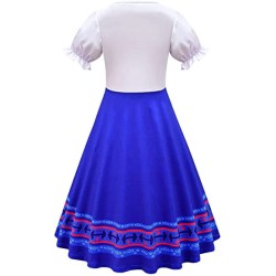 Encanto Disfraz vestido de Luisa con bolso