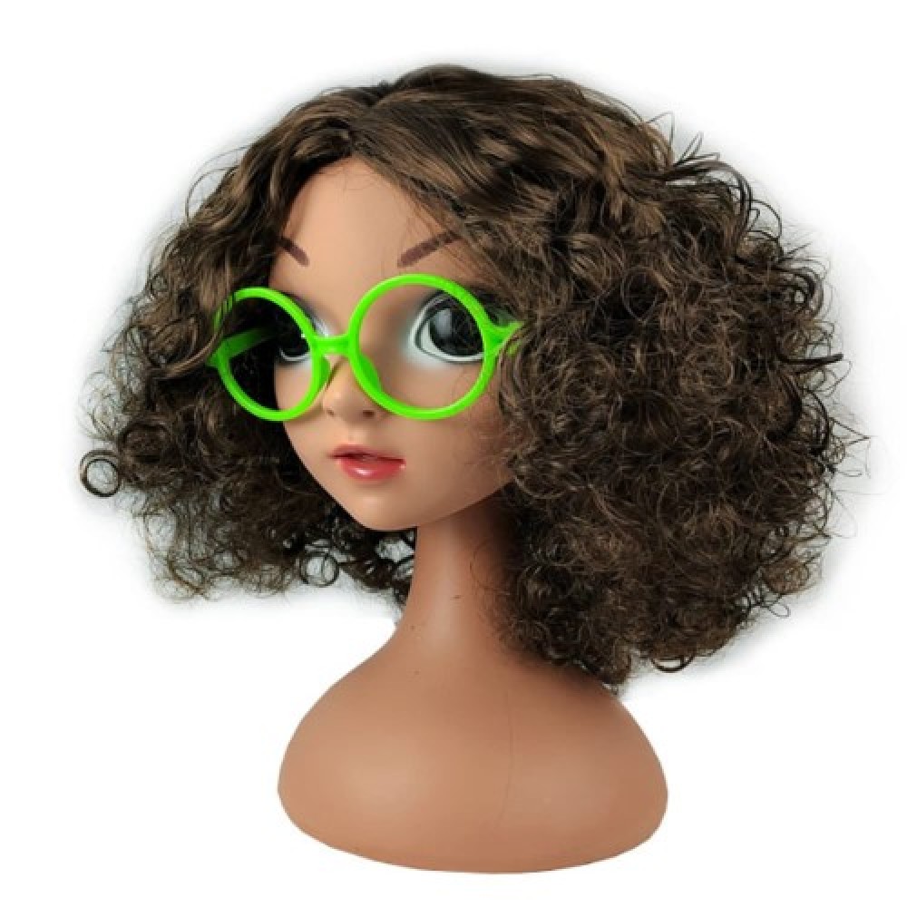 Encanto peluca con gafas de Mirabel