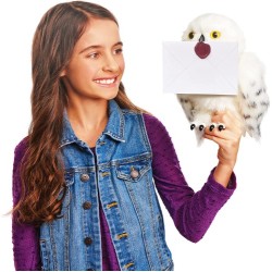 Peluche de Lechuza de Harry Potter Hedwig Mágica