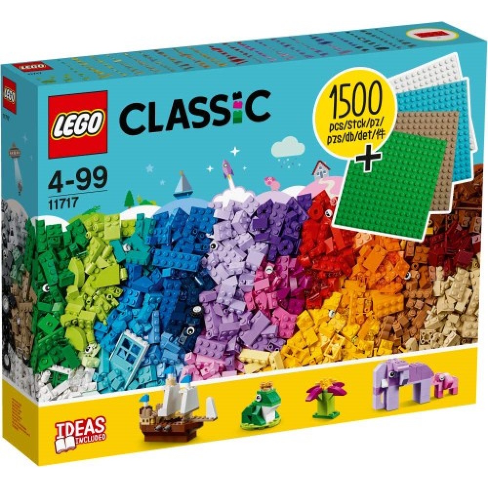 LEGO Classic Ladrillos y plataformas 11717