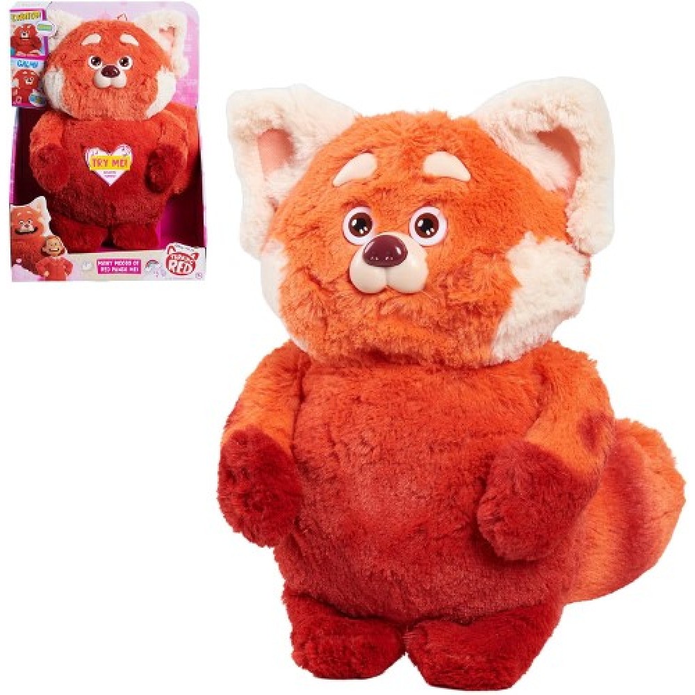 Red peluche Panda Rojo Mei Emociones