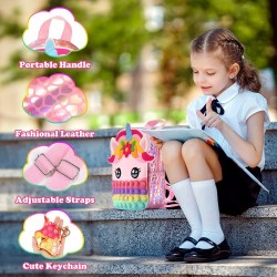 Morral Unicornio Fidget Toy Pop Up - Rosa