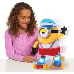 Minions peluche Stuart patina luces y sonidos Minions peluche Stuart patina luces y sonidos