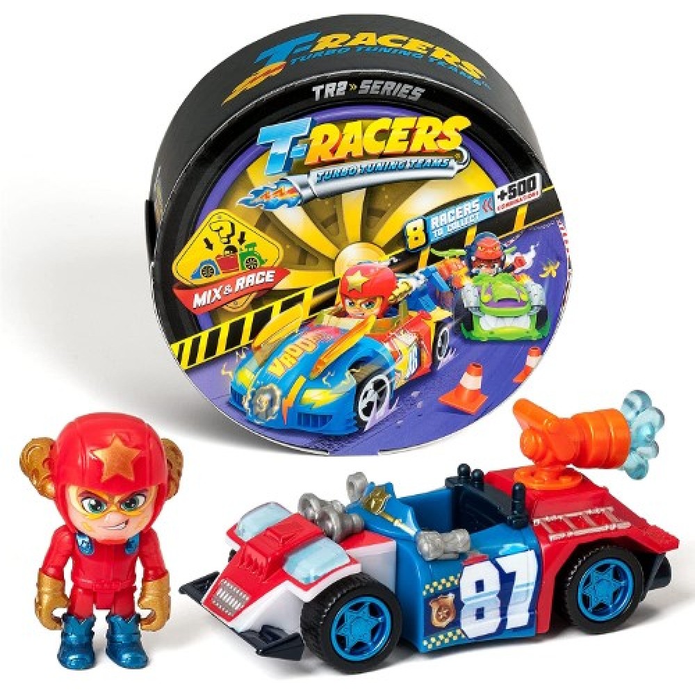 T-Racers carros de carrera sorpresa serie 2