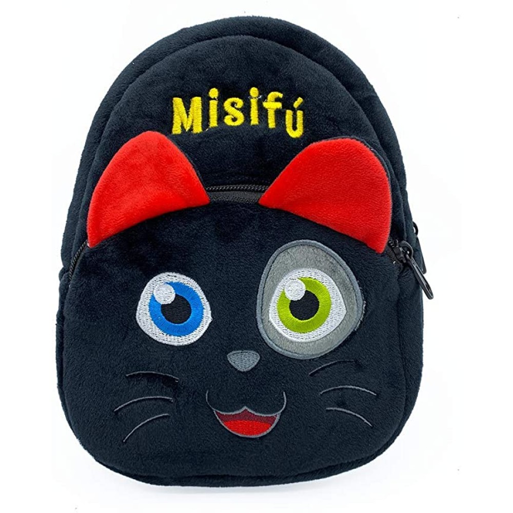 Tatty morral infantil de felpa gato Misifú