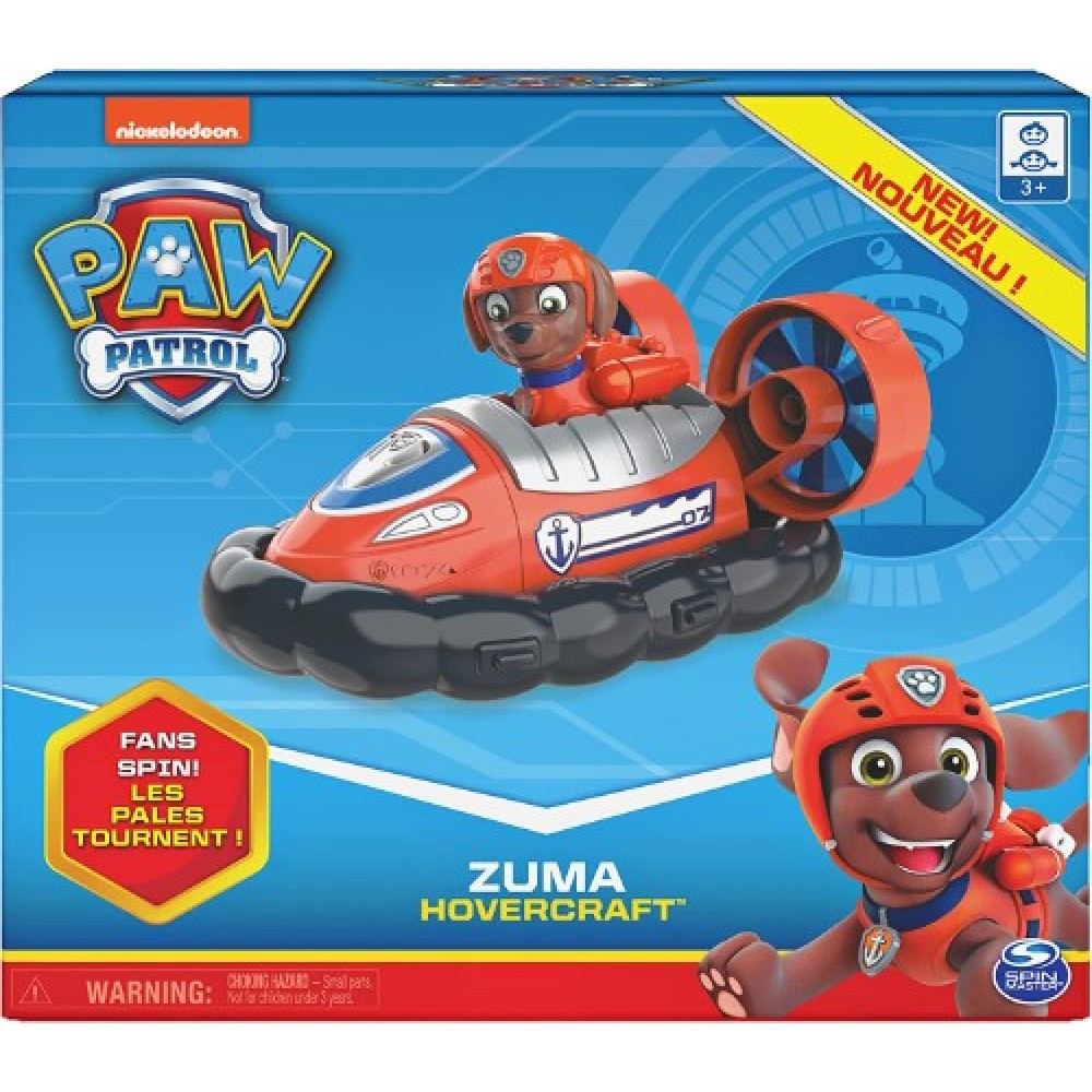 Paw Patrol aerodeslizador de Zuma Nuevo Paw Patrol aerodeslizador de Zuma Nuevo