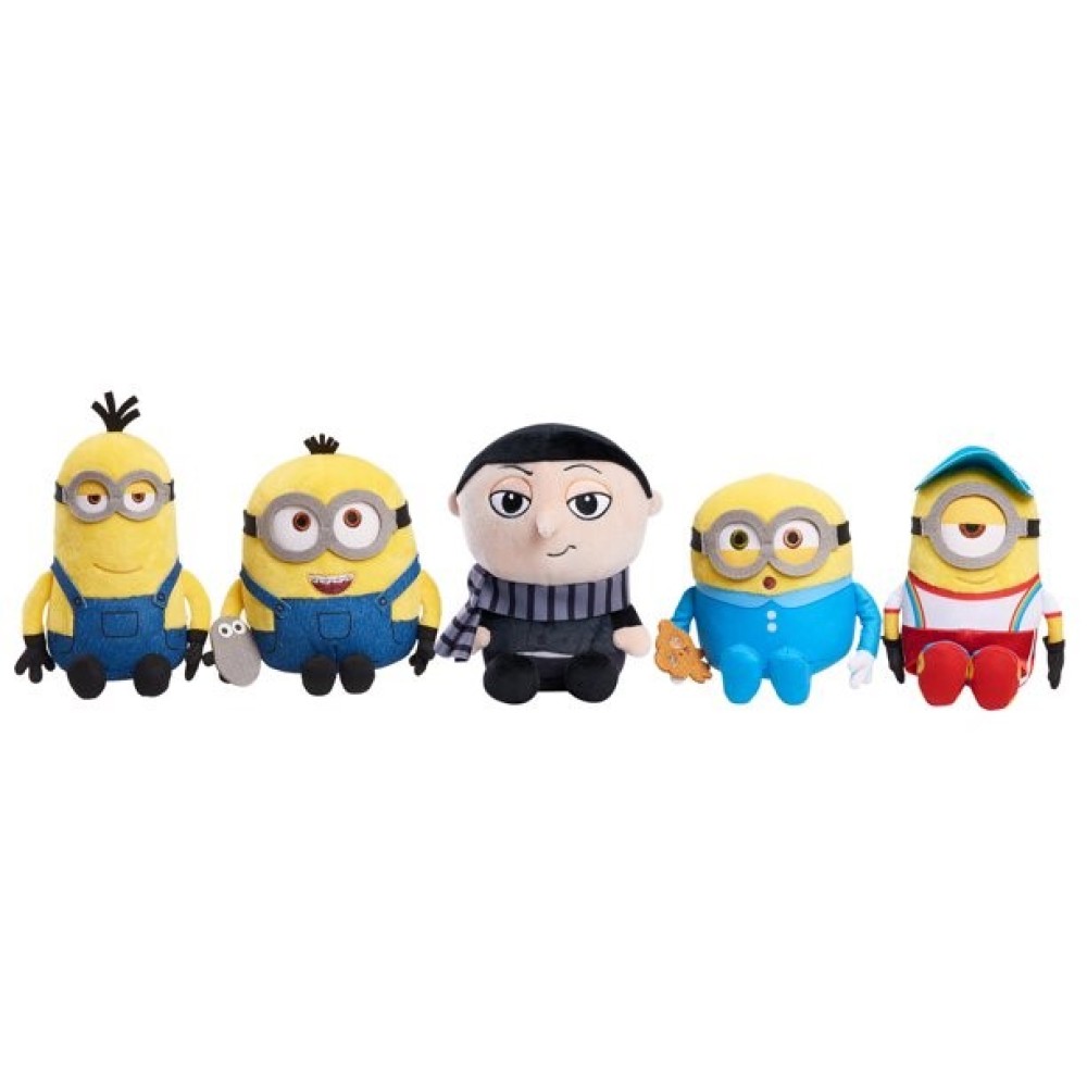 Minions Nace un Villano Set peluche los Minions
