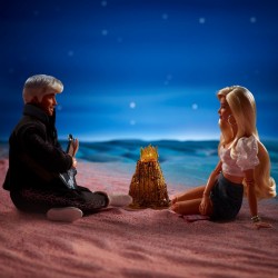 Barbie The Película Set Ken y Barbie escena de la fogata Barbie The Película Set Ken y Barbie escena de la fogata