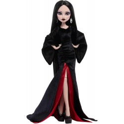 Monster High X Wednesday muñeca Morticia Addams JLK99 Monster High X Wednesday muñeca Morticia Addams JLK99