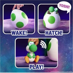 Mario Galaxy La película muñeco Yoshi sale del cascarón Mario Galaxy La película muñeco Yoshi sale del cascarón
