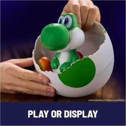 Mario Galaxy La película muñeco Yoshi sale del cascarón Mario Galaxy La película muñeco Yoshi sale del cascarón