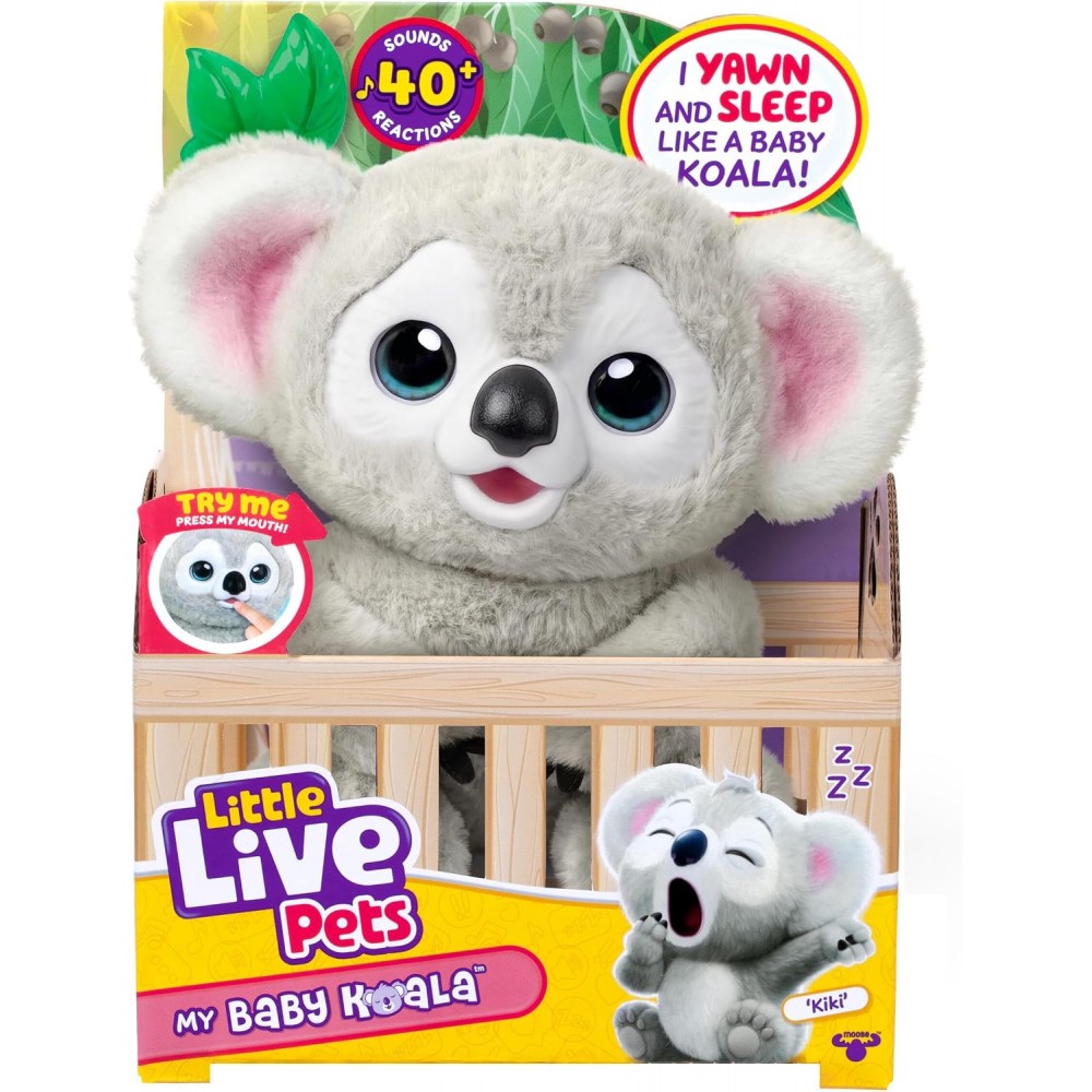 Little Live Pets Kiki mi bebé koala Little Live Pets Kiki mi bebé koala